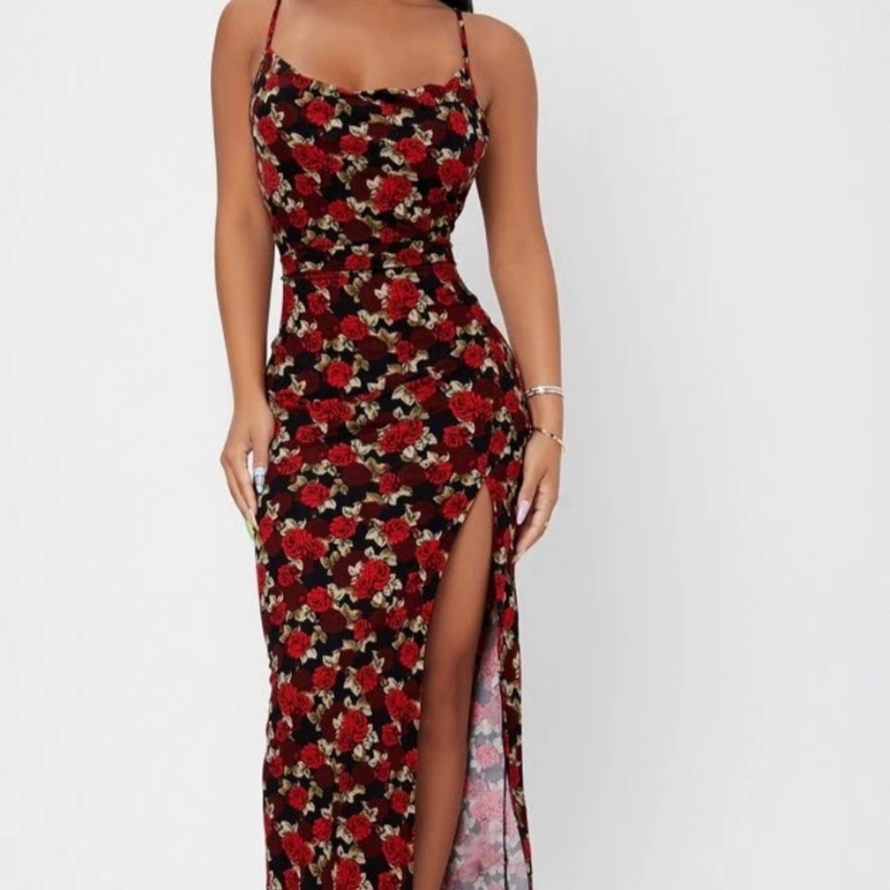 Floral dress xs